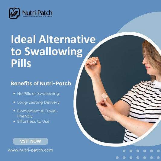 The Ideal Alternative to Swallowing Pills: Nutri-Patch Wearable Wellness