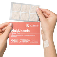 Multi-Nutrients Topical Patch, Infused with D3, B Complex, Magnesium, Zinc. Designed to Give You a Boost (30/Pack).