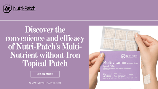 Multi-Nutrient without Iron Topical Patch