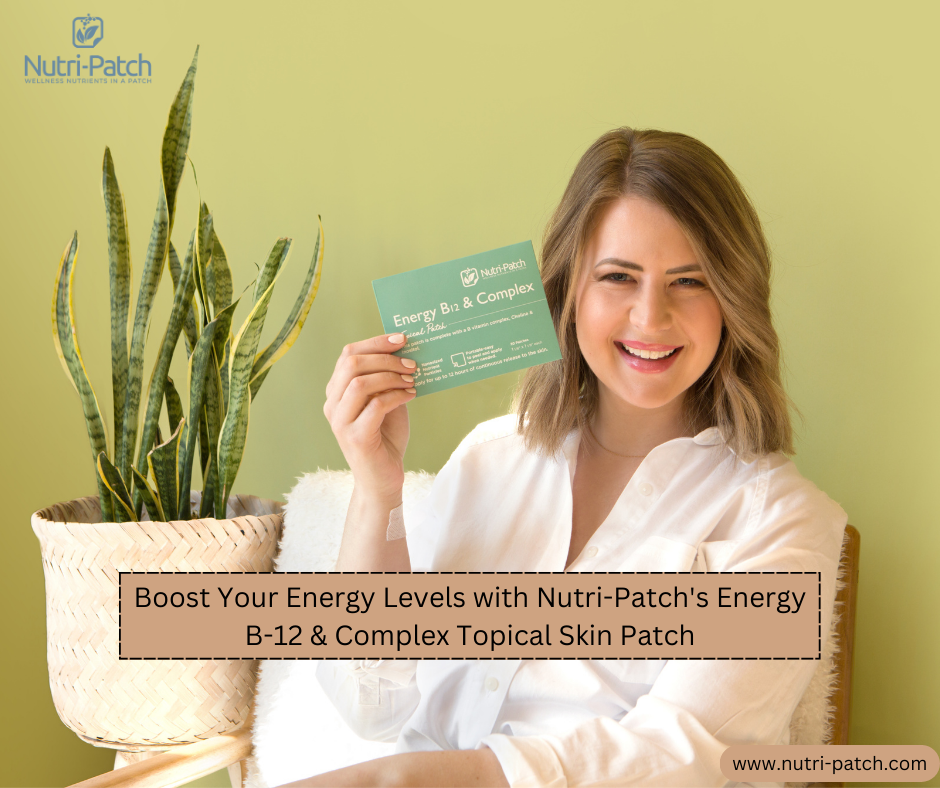 Energy B-12 & Complex Topical Skin Patch