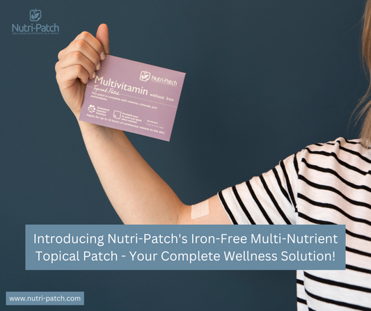 Multi-Nutrient without Iron Topical Patch