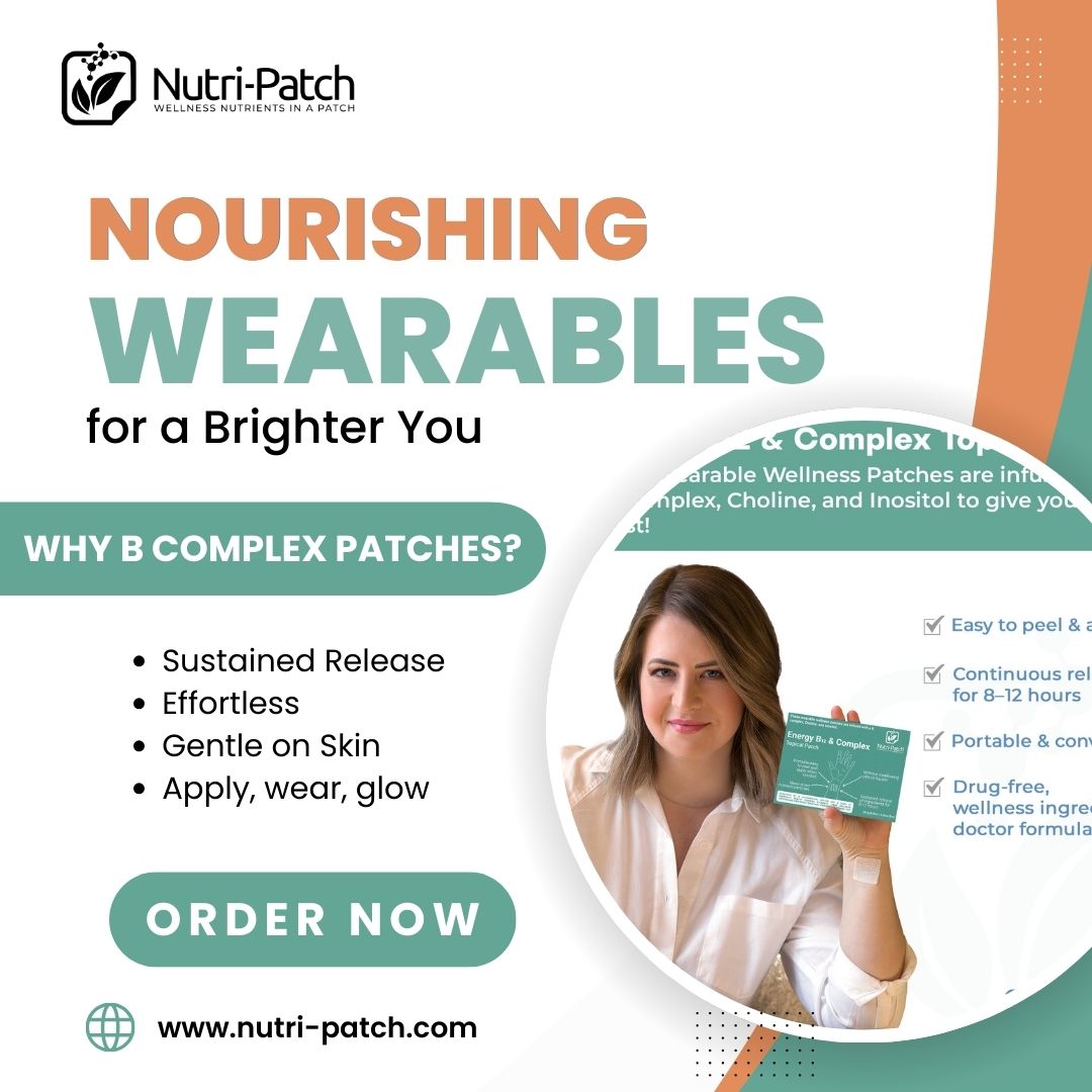Nourishing Wearables for a Brighter You from Nutri-Patch