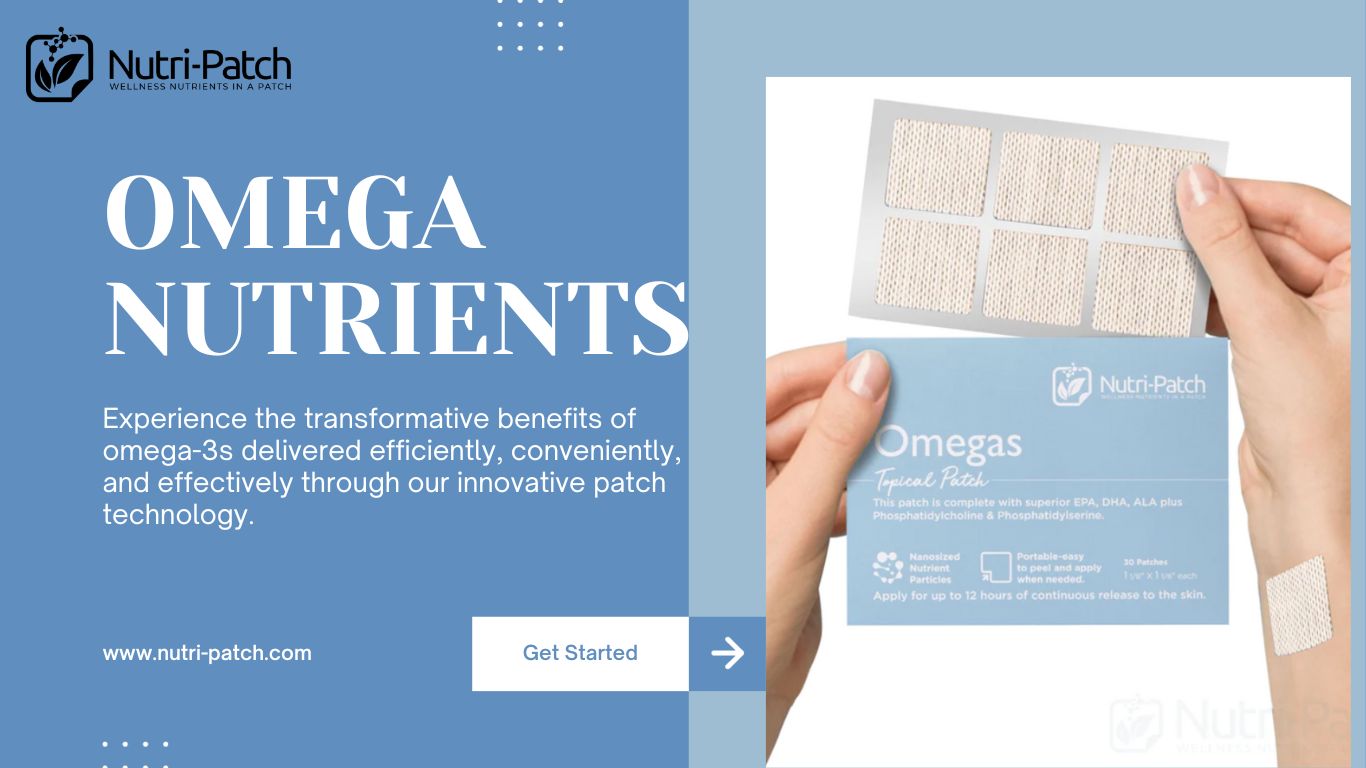 Omega Program Oatch Unlocking Wellness: Nutri-Patch's Omega Nutrients in a Patch