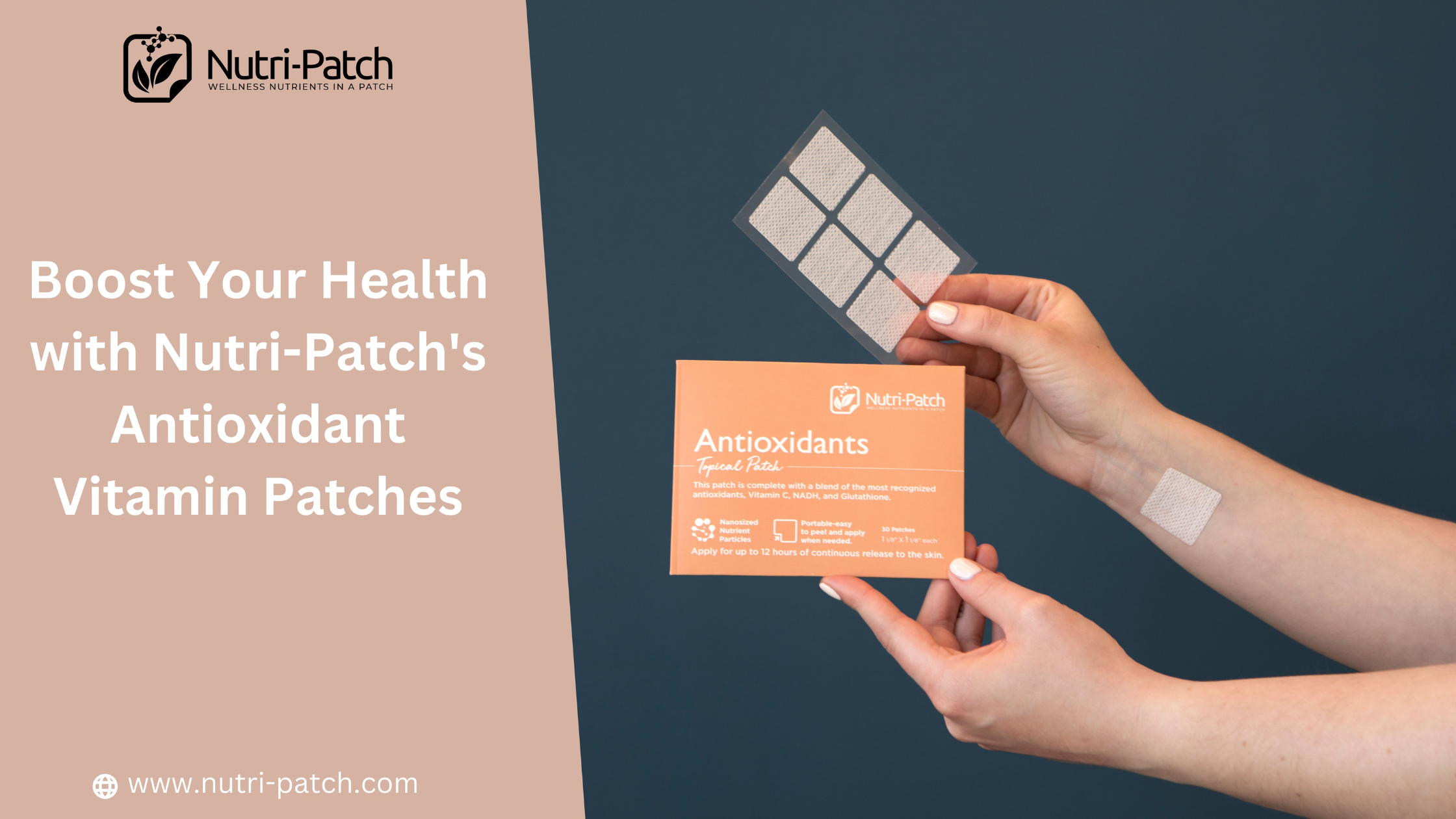 Boost Your Health with Nutri-Patch's Antioxidant Vitamin Patches