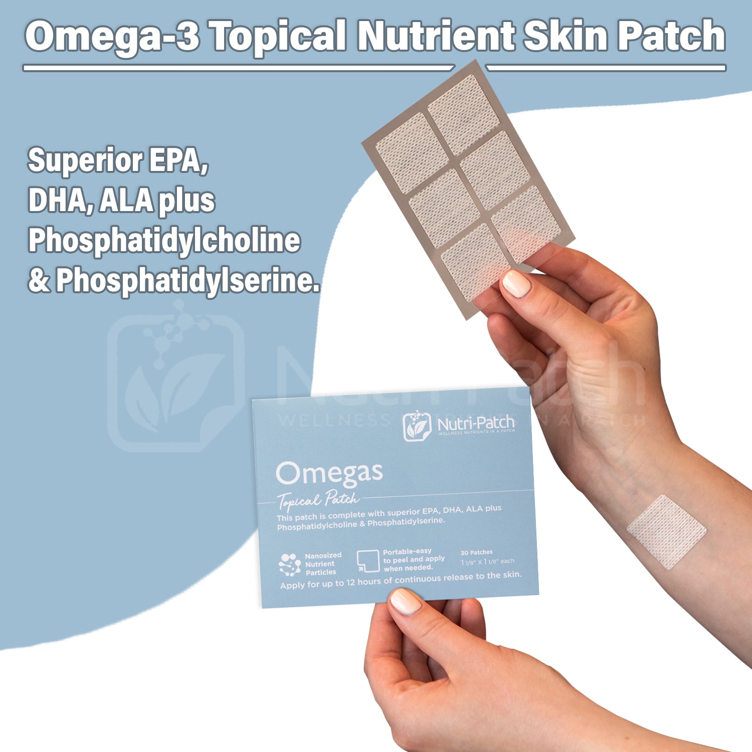 Omega-3 Topical Nutrient Skin Patch: A Revolutionary Approach to inges