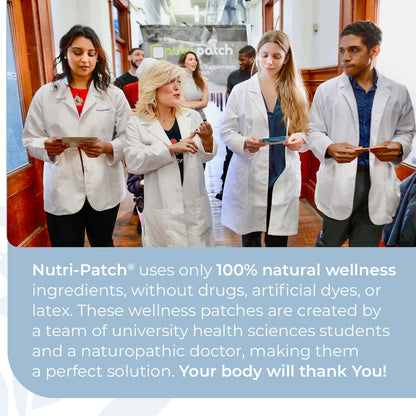 NUTRI-PATCH Omegas 3 Topical Patch, Infused with EPA, DHA, ALA, and Phosphatidylcholine. Designed to Give You a Boost (30/Pack).