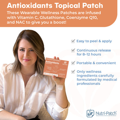 ANTIOXIDANTS Topical Patch | Nutri-Patch ANTIOXIDANTS Topical Patch | Nutri-Patch