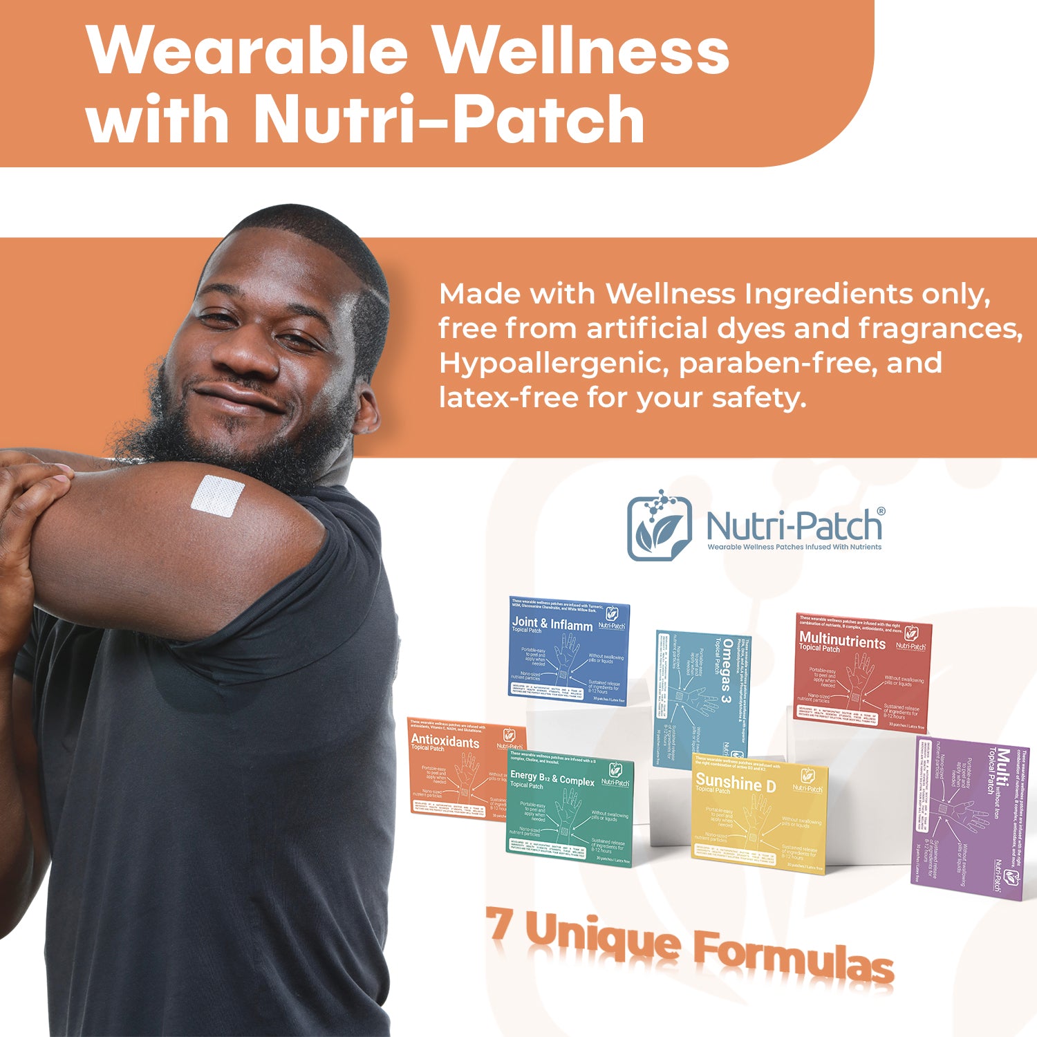 ANTIOXIDANTS Topical Patch | Nutri-Patch ANTIOXIDANTS Topical Patch | Nutri-Patch