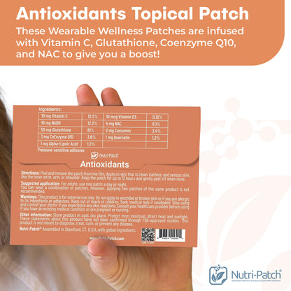 ANTIOXIDANTS Topical Patch | Nutri-Patch ANTIOXIDANTS Topical Patch | Nutri-Patch